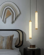 Plotuvyi Modern Strip Alabaster Pendant Light