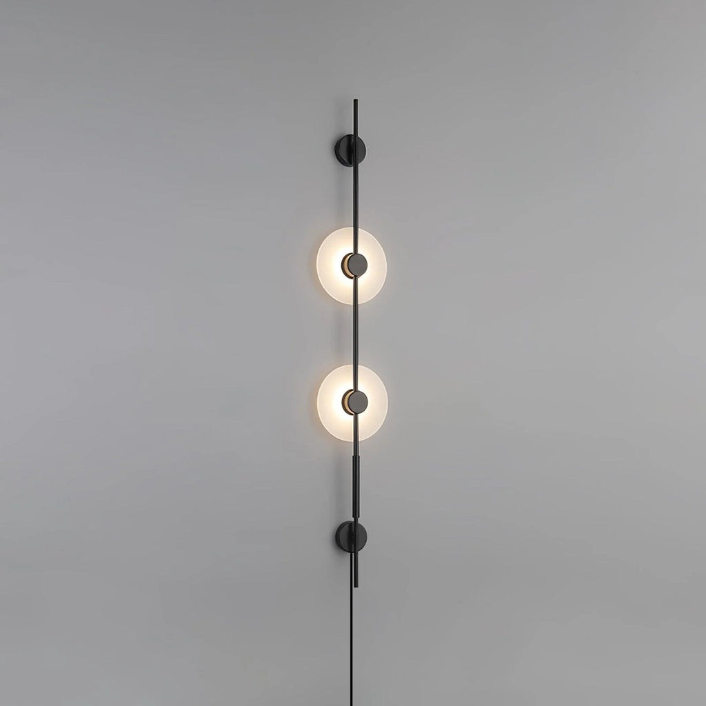 Edria Minimalist Alabaster Wall Light - Kingsley Beaumont