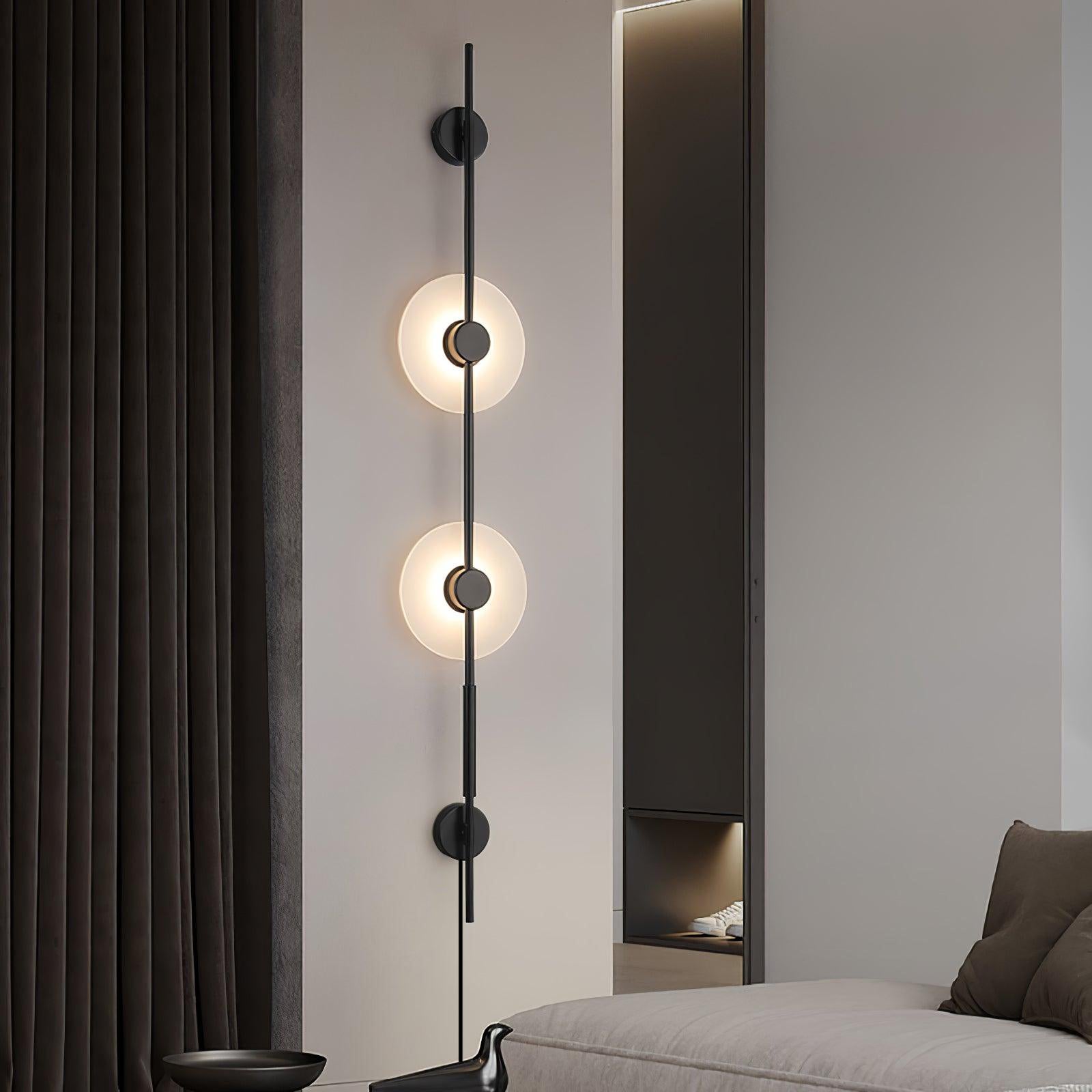 Edria Minimalist Alabaster Wall Light - Kingsley Beaumont