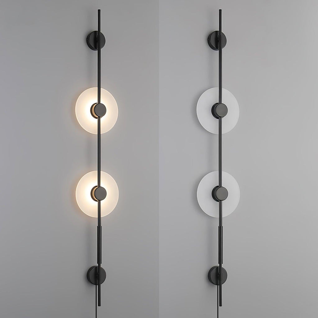 Edria Minimalist Alabaster Wall Light - Kingsley Beaumont