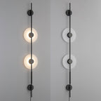 Edria Minimalist Alabaster Wall Light - Kingsley Beaumont