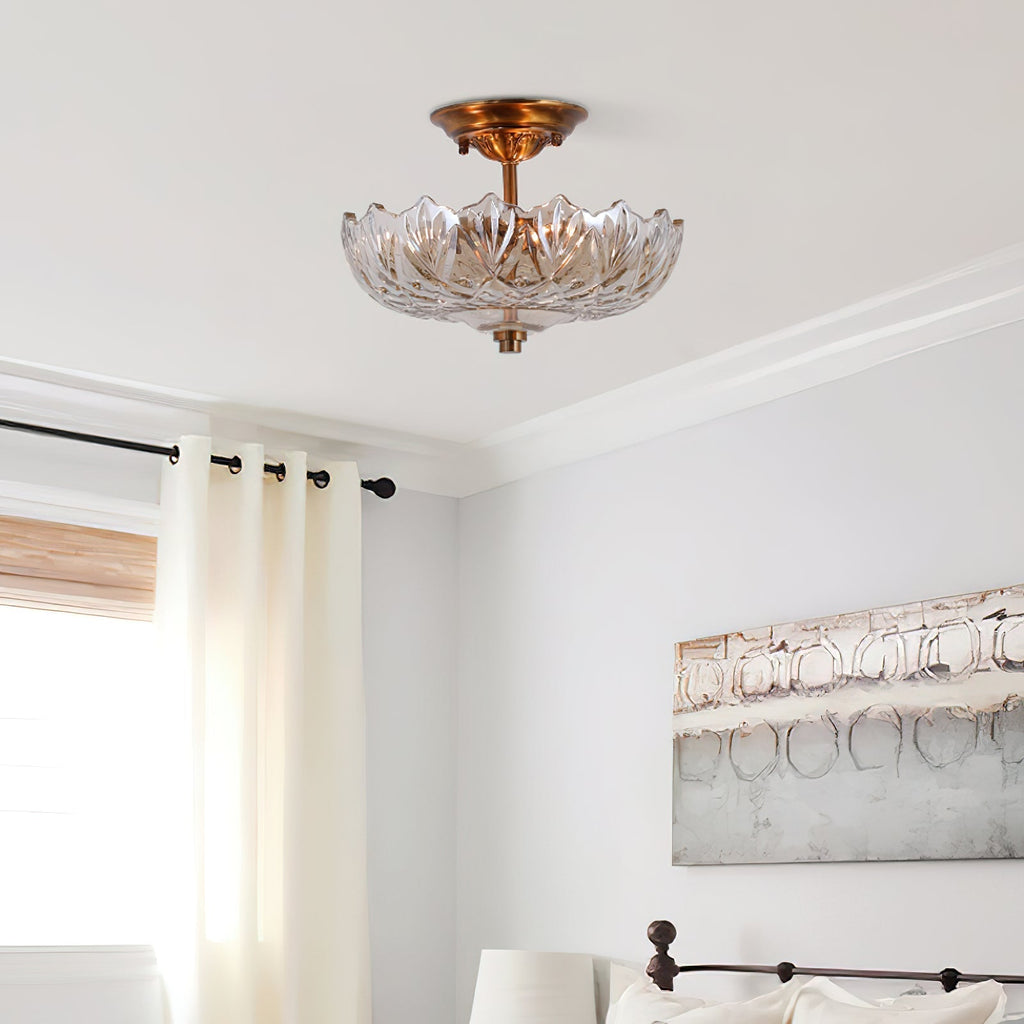 Qvistuvyi Postmodern Luxury Glass Ceiling Lamp