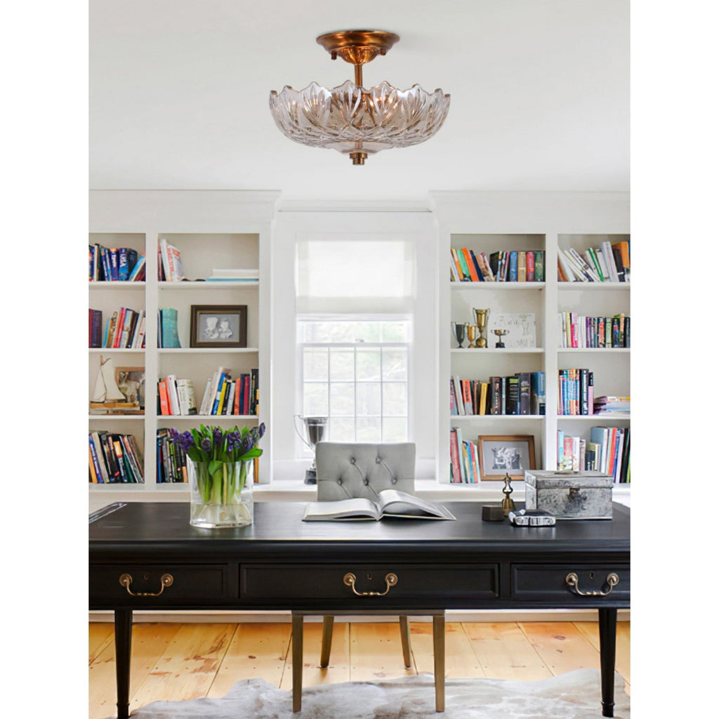 Qvistuvyi Postmodern Luxury Glass Ceiling Lamp