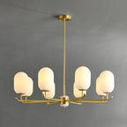 Sifuvyn Modern Geometric Glass Chandelier