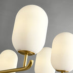 Sifuvyn Modern Geometric Glass Chandelier