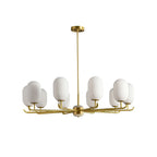 Sifuvyn Modern Geometric Glass Chandelier