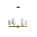 Sifuvyn Modern Geometric Glass Chandelier