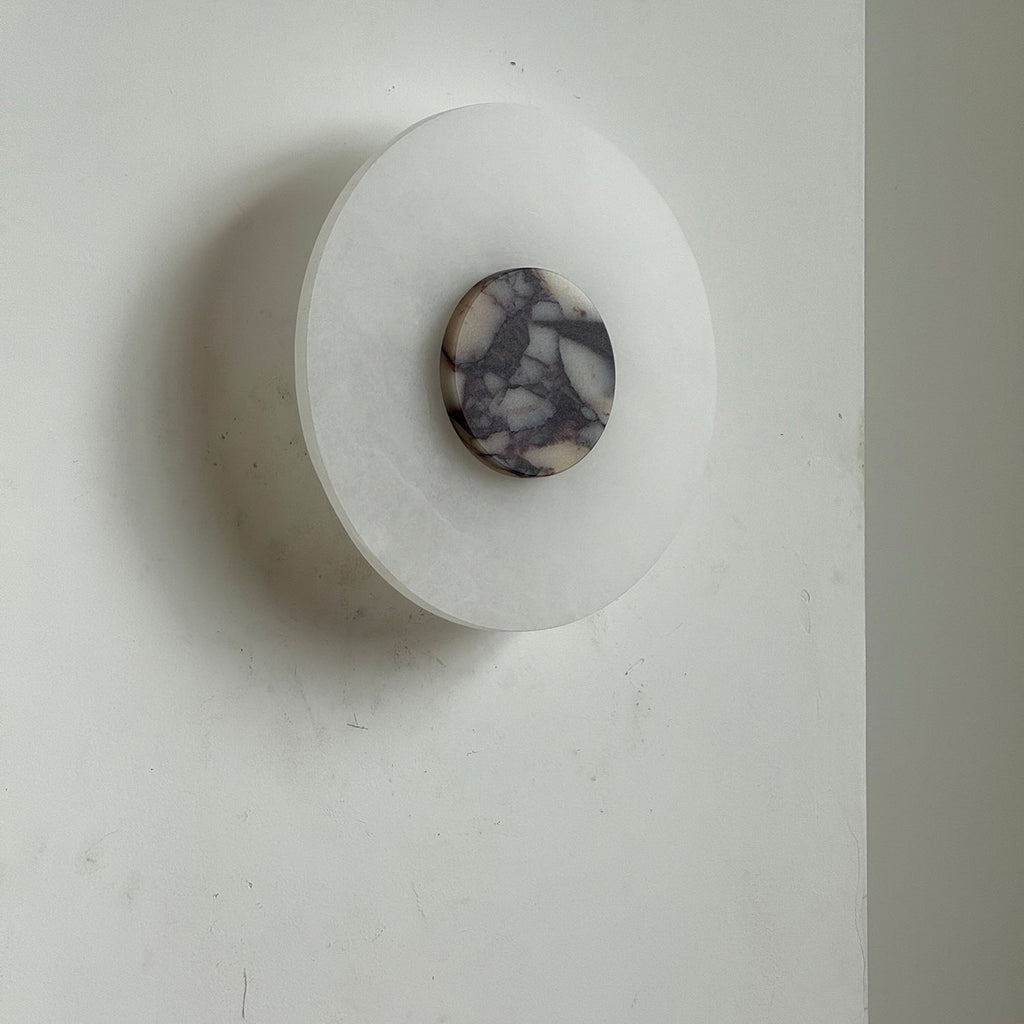 Rauduvyi Modern Minimalist Alabaster Wall Lamp