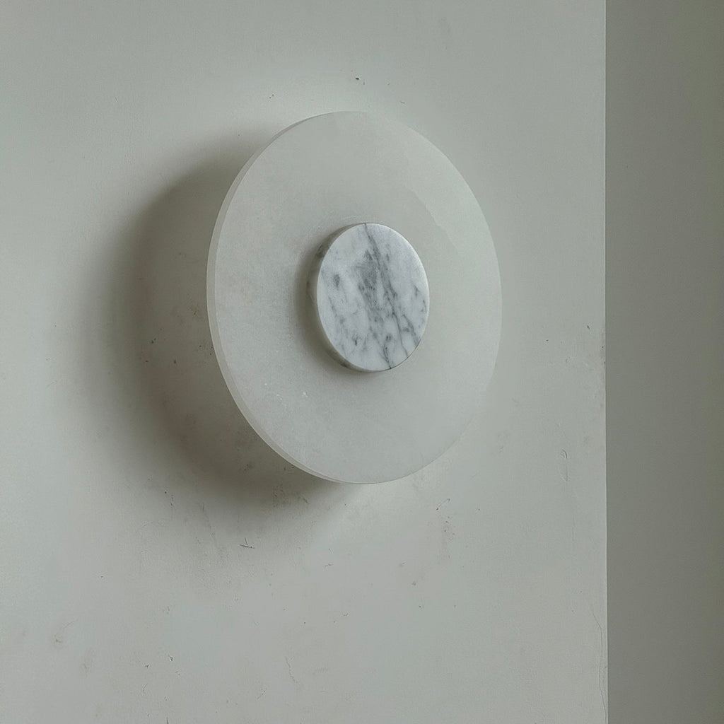 Rauduvyi Modern Minimalist Alabaster Wall Lamp