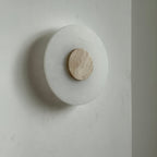 Rauduvyi Modern Minimalist Alabaster Wall Lamp