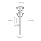 Ulfuvyn Modern Minimalist Brass Wall Lamp