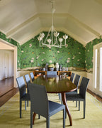 Alberto Modern Minimalist Floral Brass Chandelier