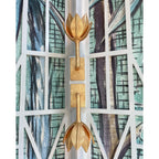 Ulfuvyn Modern Minimalist Brass Wall Lamp