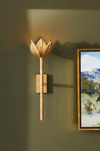 Ulfuvyn Modern Minimalist Brass Wall Lamp