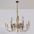 Waegnuvyn Traditional Candle  Metal Chandelier