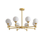 Solara Elegant Glass Chandelier - Kingsley Beaumont