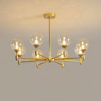 Solara Elegant Glass Chandelier - Kingsley Beaumont