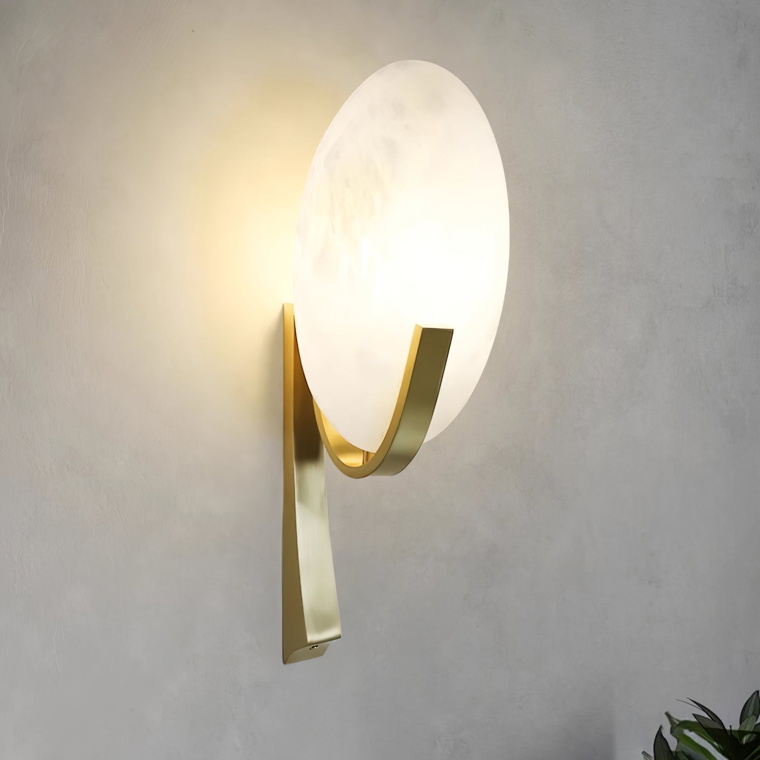 Selene Modern Alabaster Wall Lamp