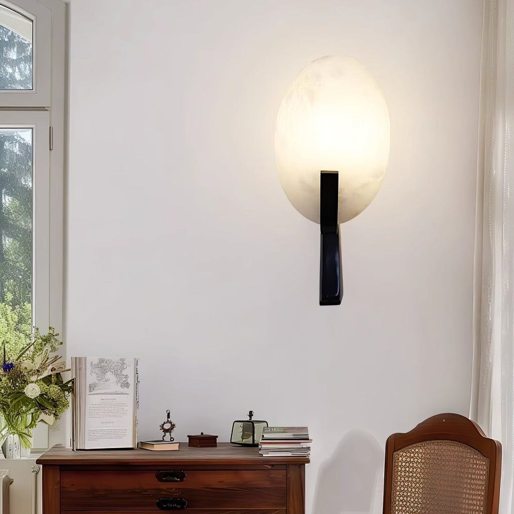 Selene Modern Alabaster Wall Lamp