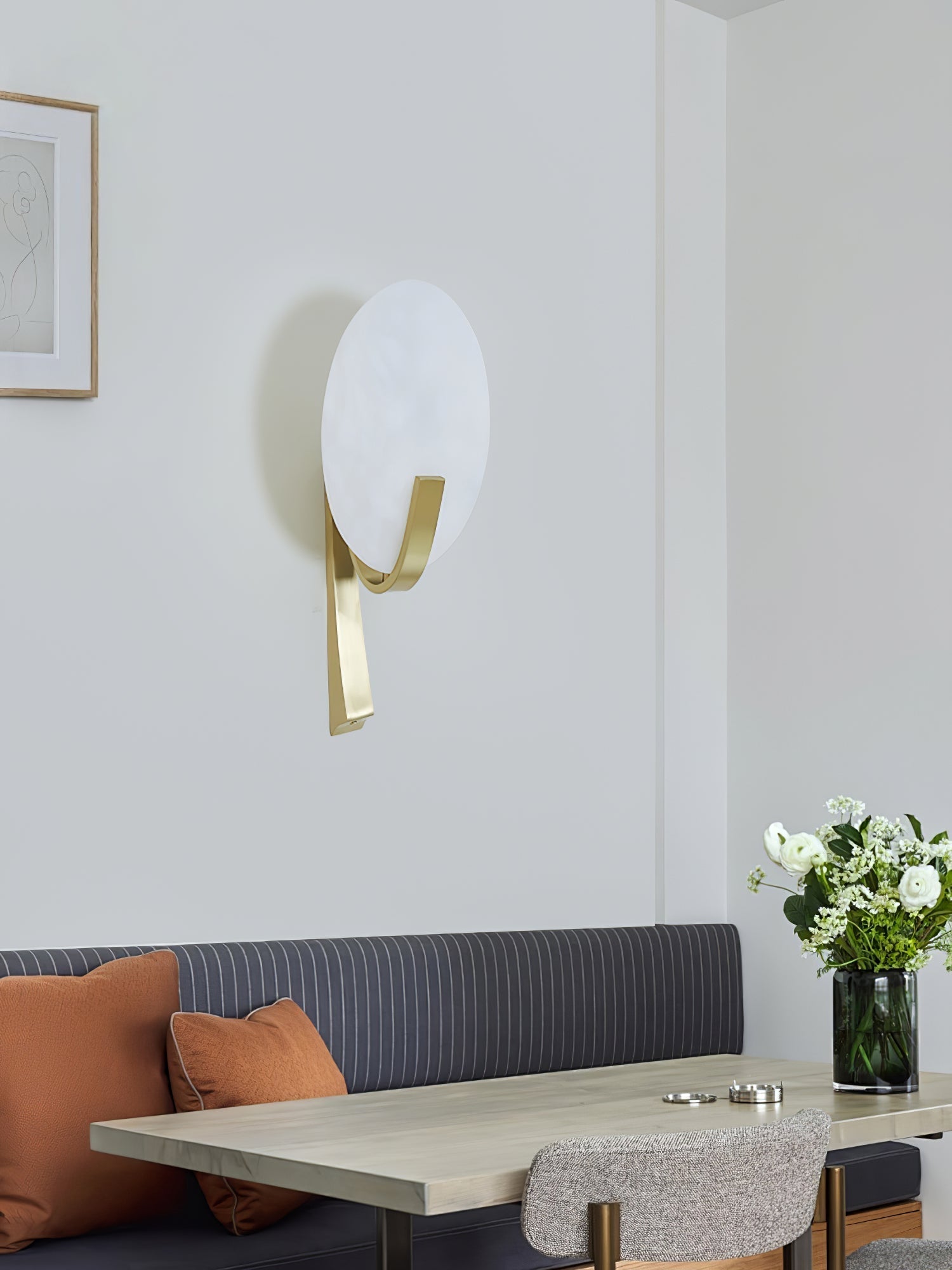 Selene Modern Alabaster Wall Lamp