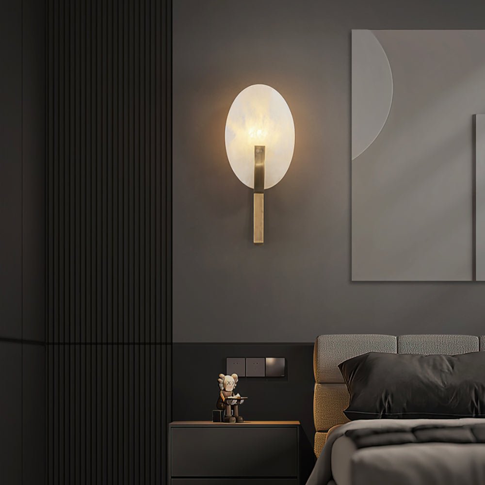 Selene Modern Alabaster Wall Lamp