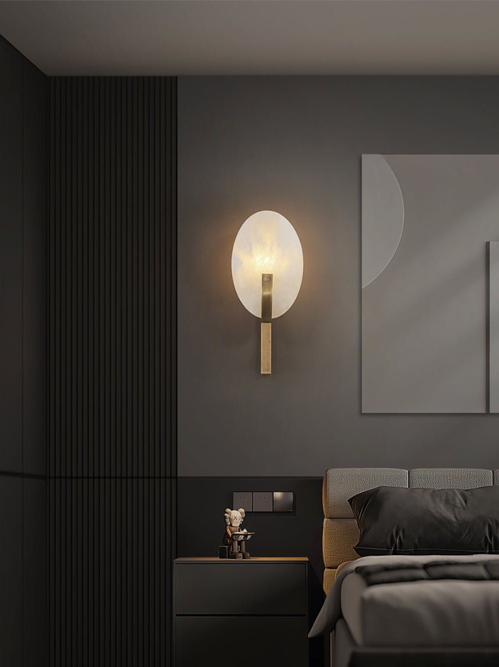 Selene Modern Alabaster Wall Lamp