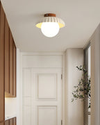 Scallop Glow Flush Mount Ceiling Light