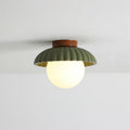 Scallop Glow Flush Mount Ceiling Light