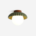 Scallop Glow Flush Mount Ceiling Light