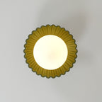 Scallop Glow Flush Mount Ceiling Light