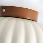 Scallop Glow Flush Mount Ceiling Light