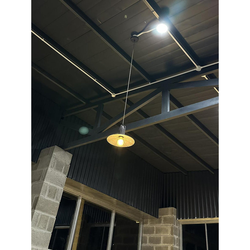 Yrvuvyi Modern Minimalist Industrial Metal Pendant Light