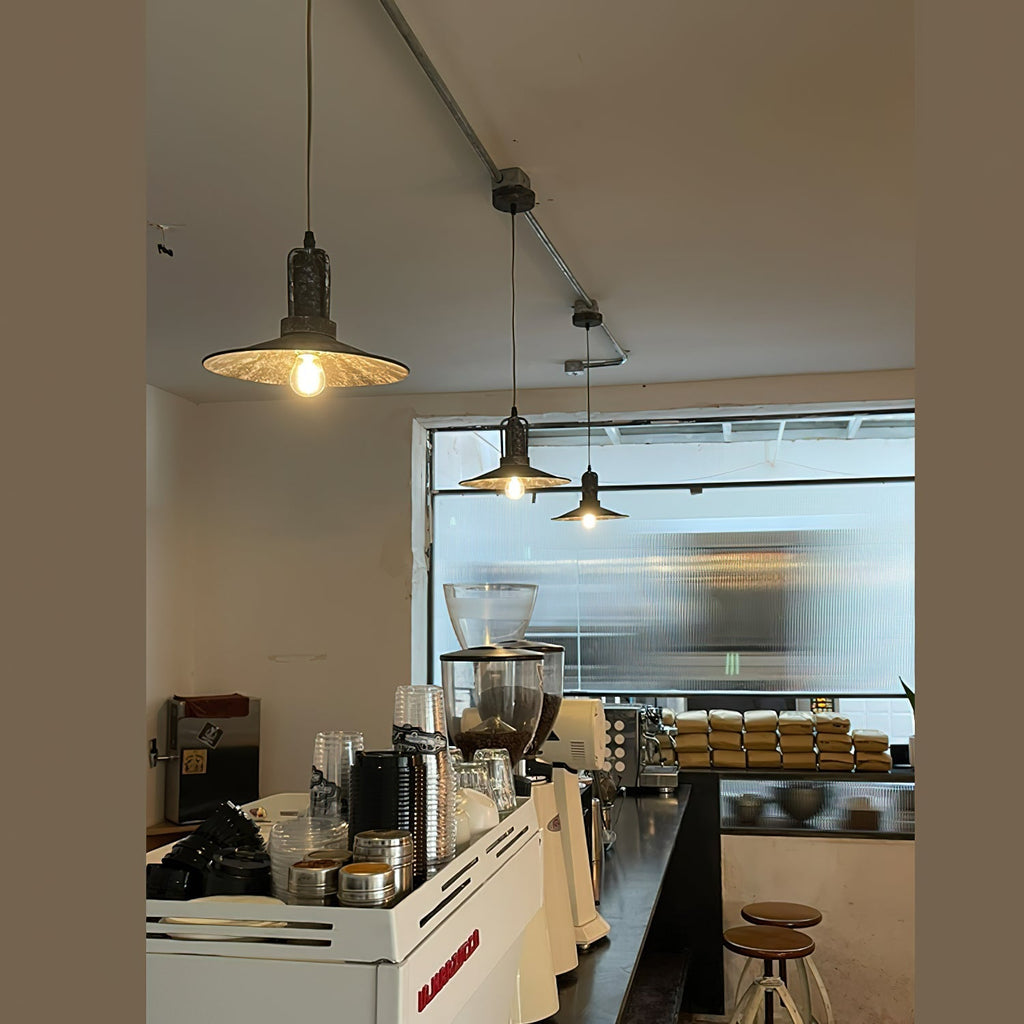 Yrvuvyi Modern Minimalist Industrial Metal Pendant Light