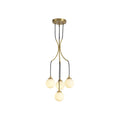 Zoruvyi Modern Minimalist Ball Drop Glass Chandelier