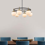 Ornuvyn Modern Minimalist Glass Chandelier