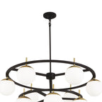 Ornuvyn Modern Minimalist Glass Chandelier