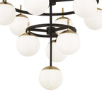 Ornuvyn Modern Minimalist Glass Chandelier