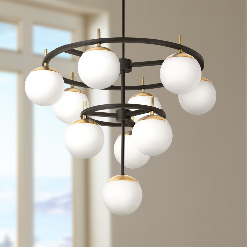 Ornuvyn Modern Minimalist Glass Chandelier