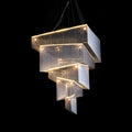 Caeluvyn Postmodern Chain Tassel Metal Chandelier