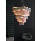 Caeluvyn Postmodern Chain Tassel Metal Chandelier