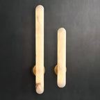 Elvenira Cylindrical Alabaster Wall Light