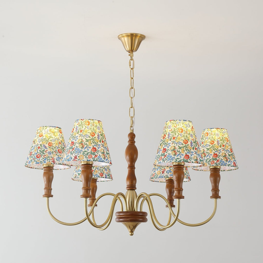 Cassian Chandelier Flower Fabric