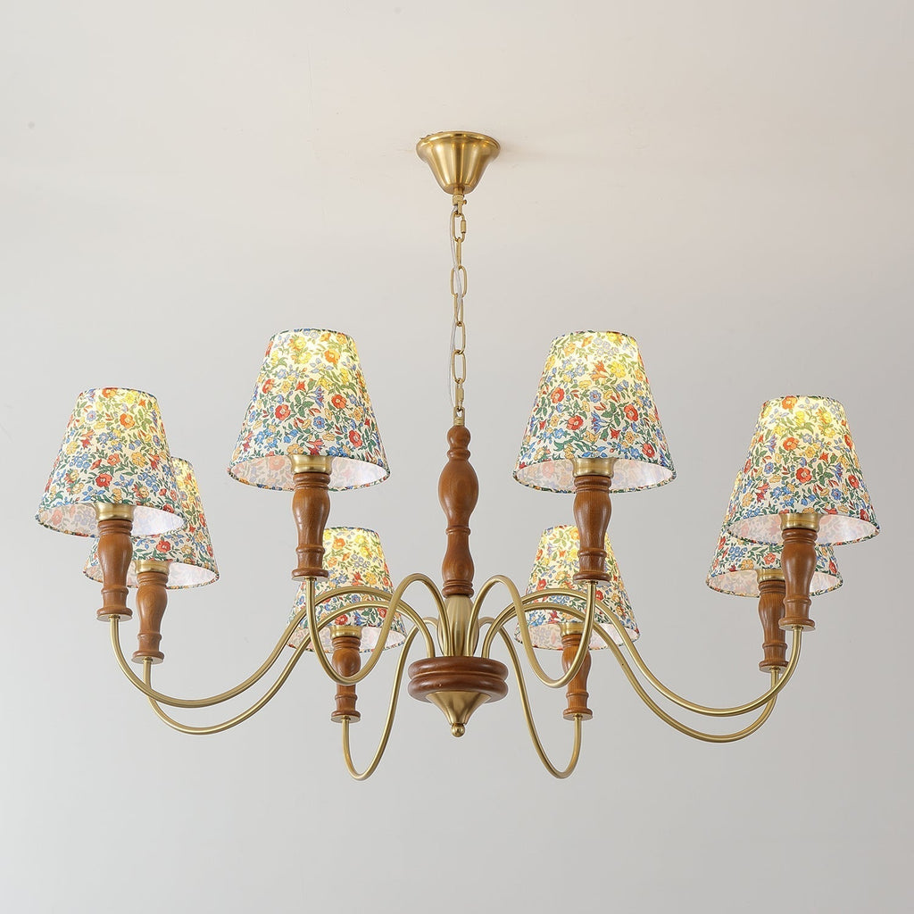 Cassian Chandelier Flower Fabric