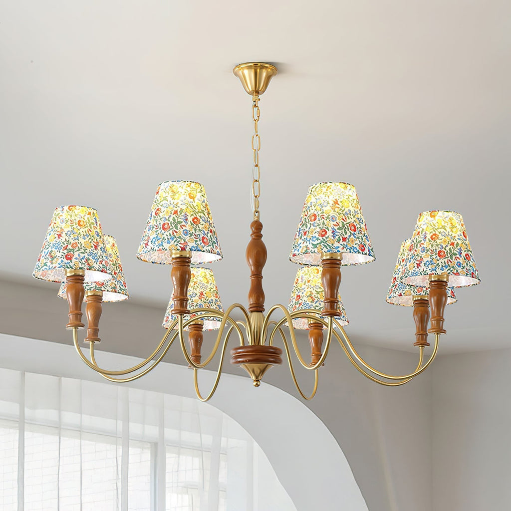 Cassian Chandelier Flower Fabric