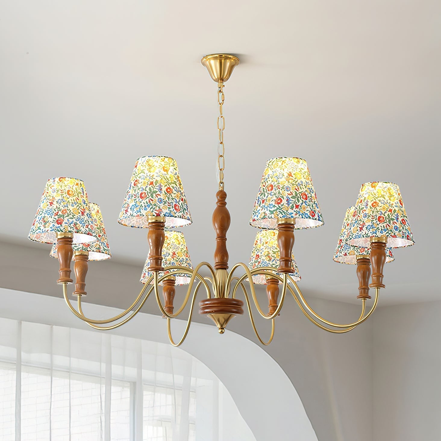Cassian Chandelier Flower Fabric