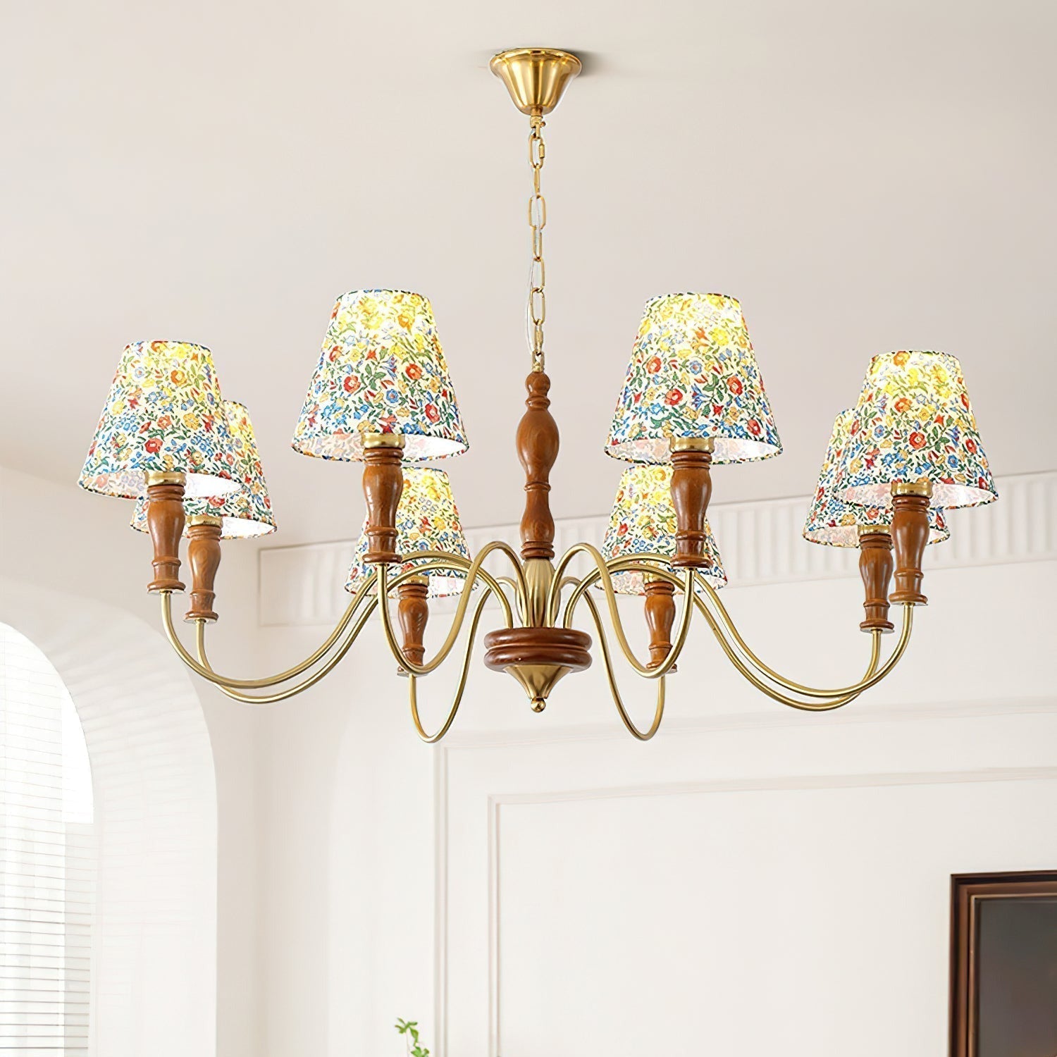 Cassian Chandelier Flower Fabric