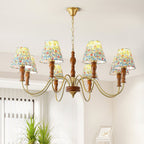 Cassian Chandelier Flower Fabric
