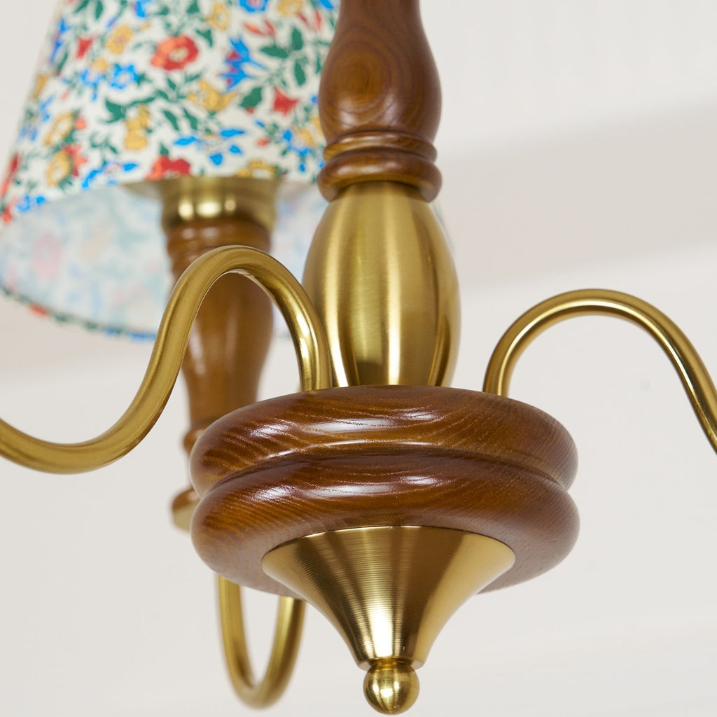 Cassian Chandelier Flower Fabric