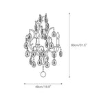Caeluvyi Postmodern Luxury Metal Wall Lamp