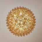 Aurora Chandelier Amber Empire Prism